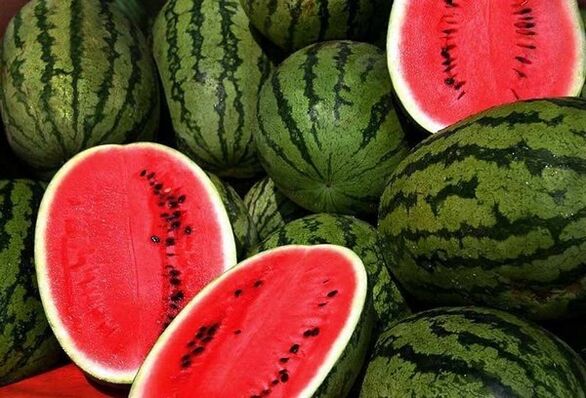 Waassermelonen fir Gewiichtsverloscht